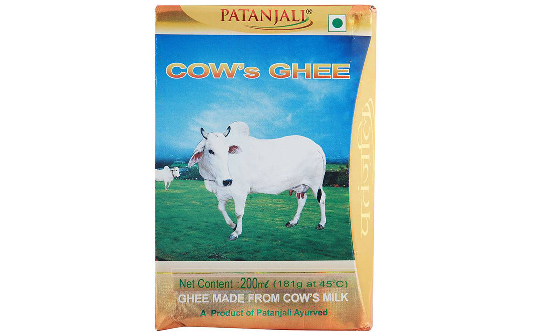 Patanjali Cow's Ghee    Box  200 millilitre
